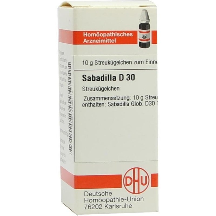 SABADILLA D 30 Globuli 10 g