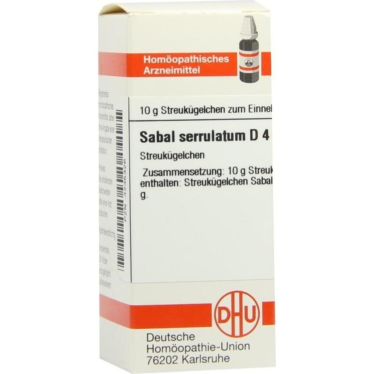 SABAL SERRULATUM D 4 Globuli 10 g