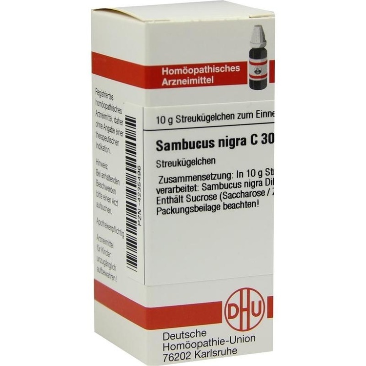 SAMBUCUS NIGRA C 30 Globuli 10 g