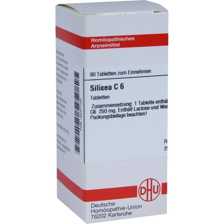 SILICEA C 6 Tabletten 80 St