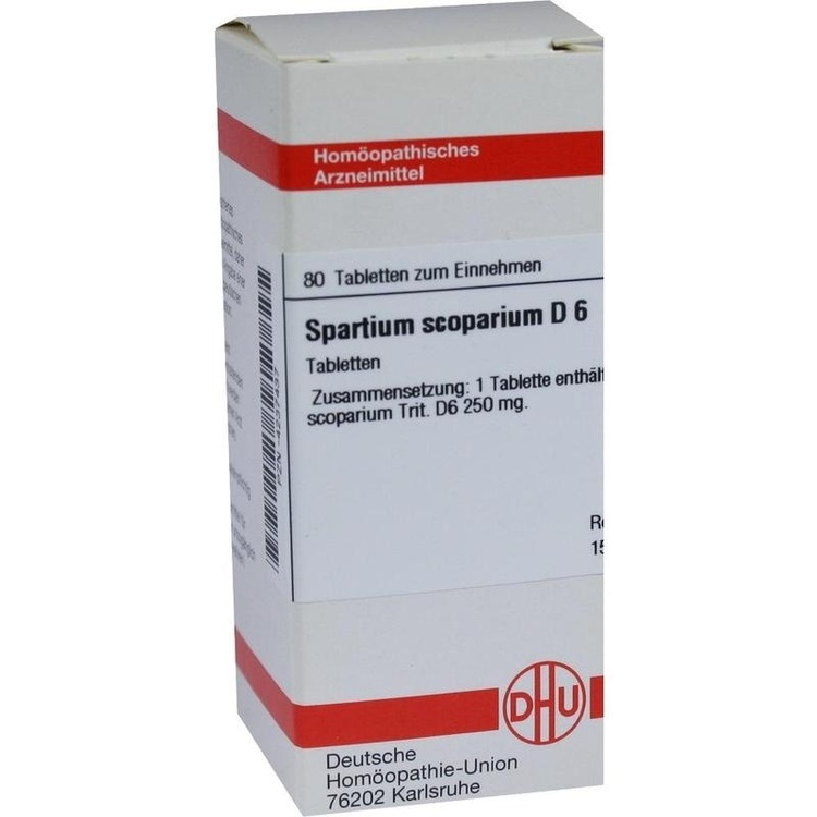 SPARTIUM SCOPARIUM D 6 Tabletten 80 St