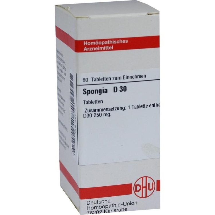 SPONGIA D 30 Tabletten 80 St