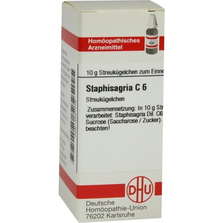 STAPHISAGRIA C 6 Globuli 10 g