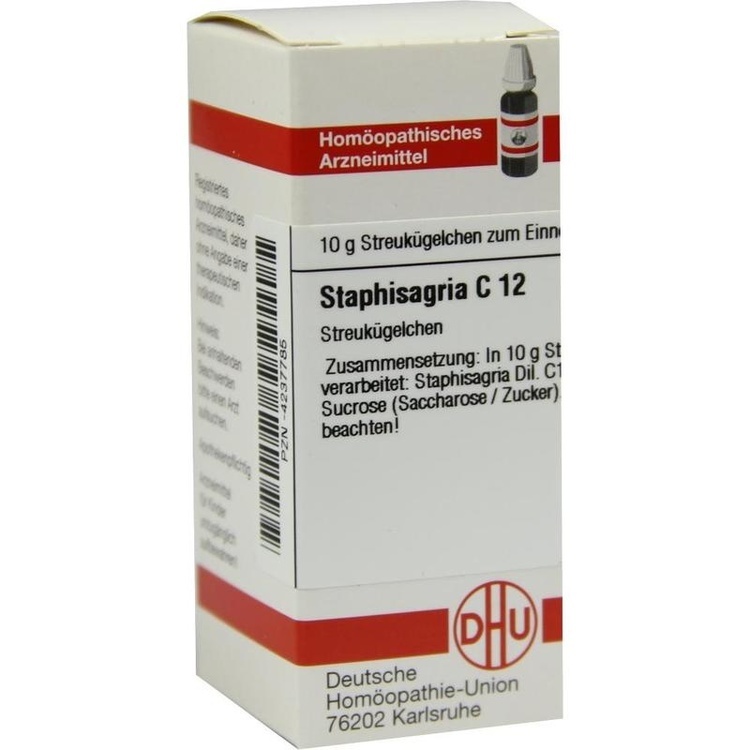 STAPHISAGRIA C 12 Globuli 10 g