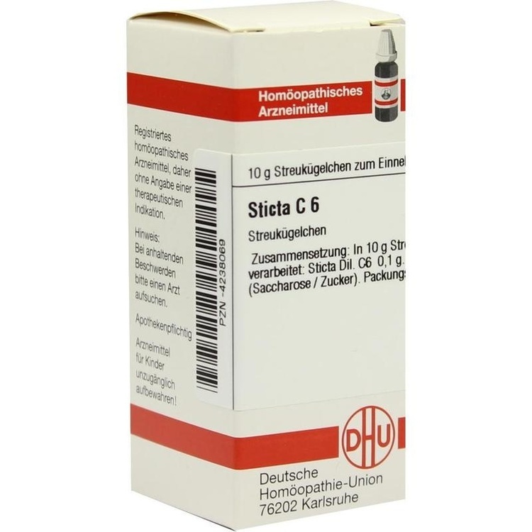 STICTA C 6 Globuli 10 g