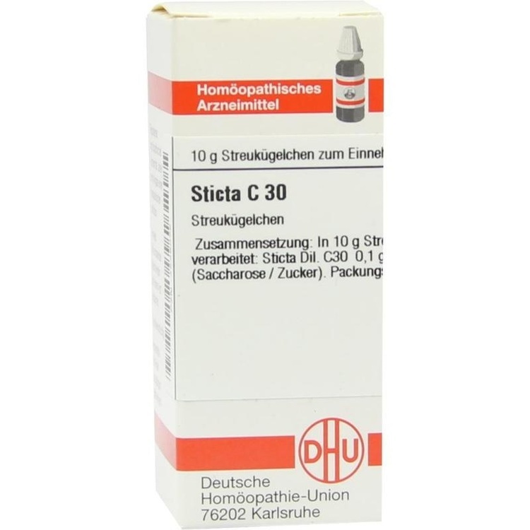 STICTA C 30 Globuli 10 g