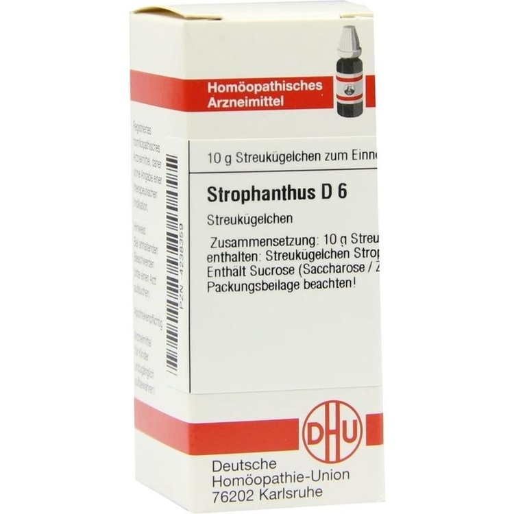 STROPHANTHUS D 6 Globuli 10 g