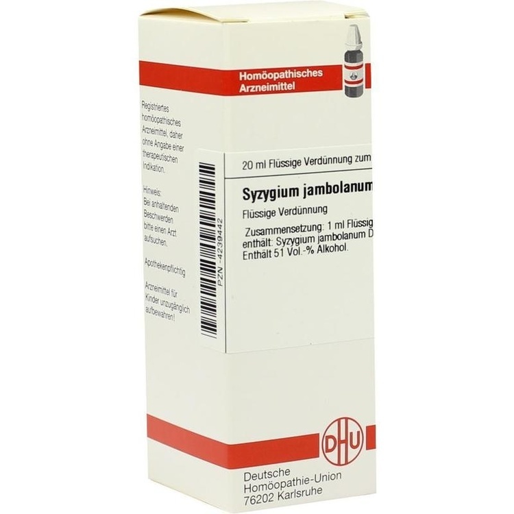 SYZYGIUM JAMBOLANUM D 4 Dilution 20 ml