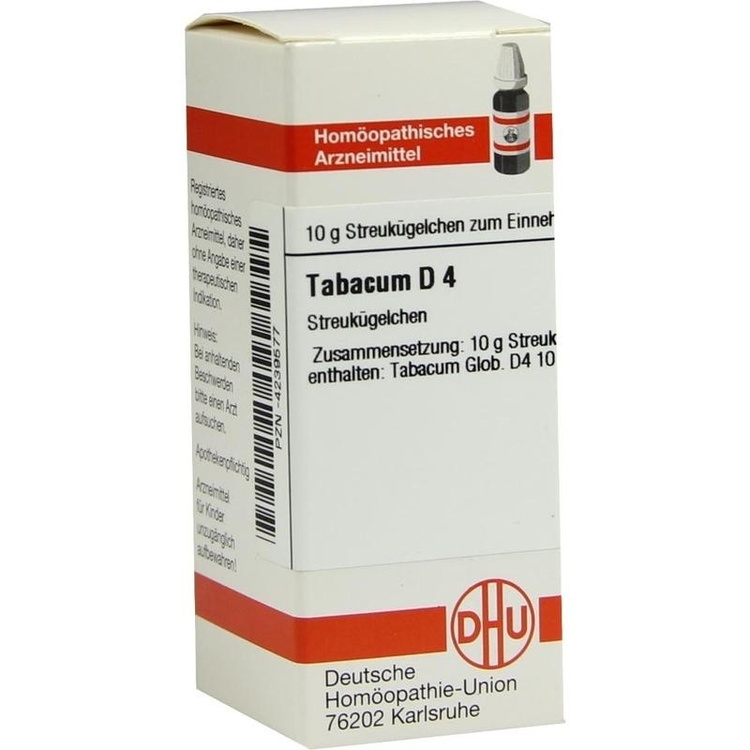 TABACUM D 4 Globuli 10 g