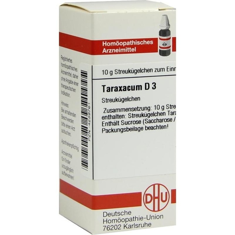 TARAXACUM D 3 Globuli 10 g