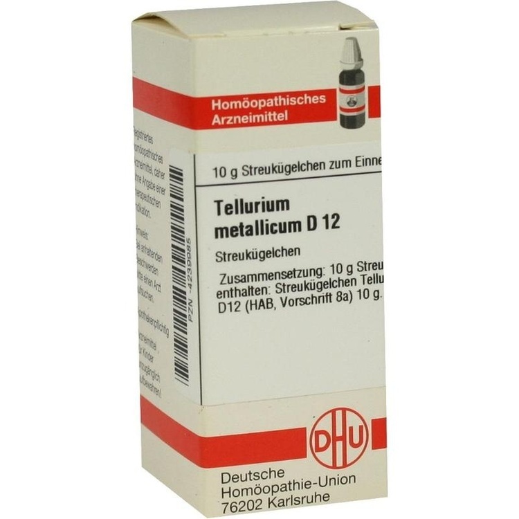 TELLURIUM metallicum D 12 Globuli 10 g