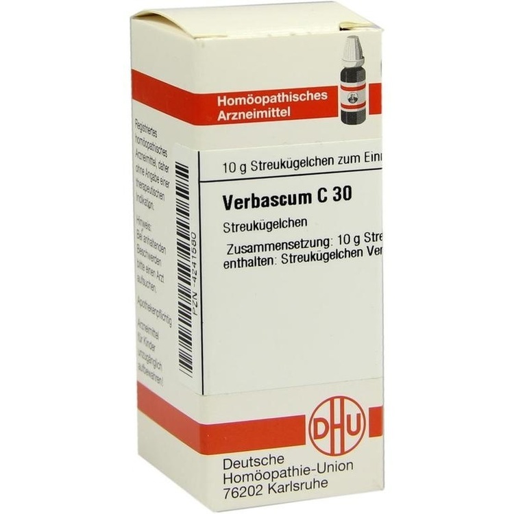 VERBASCUM C 30 Globuli 10 g