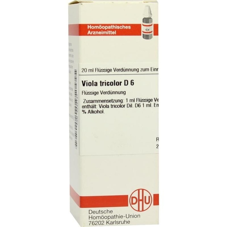 VIOLA TRICOLOR D 6 Dilution 20 ml