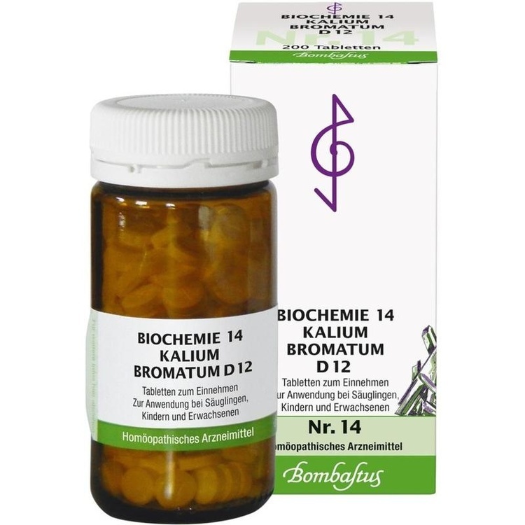 BIOCHEMIE 14 Kalium bromatum D 12 Tabletten 200 St