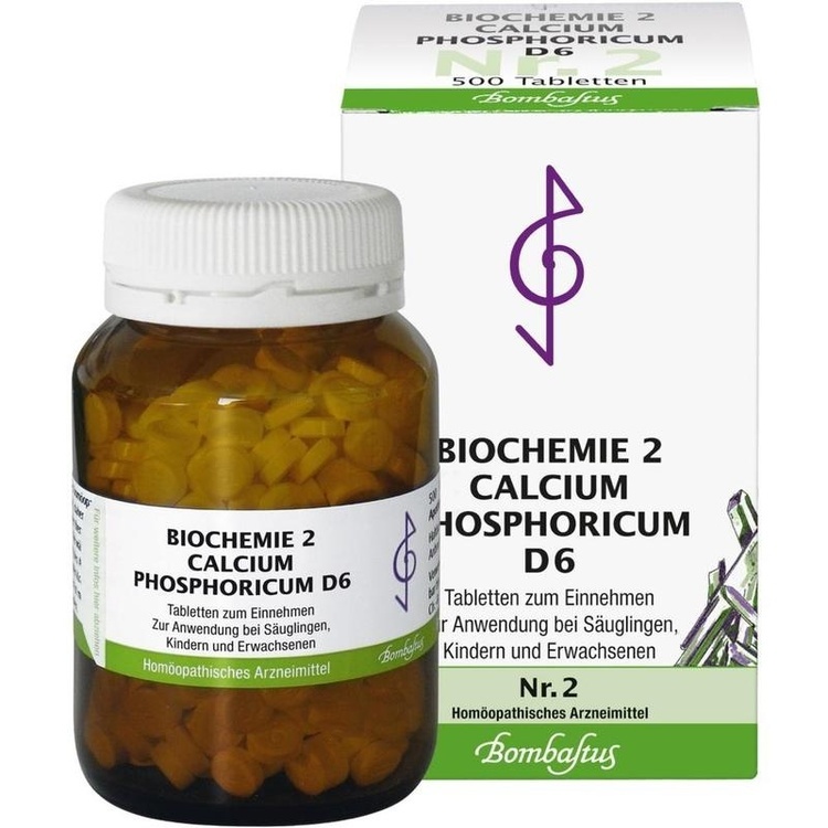 BIOCHEMIE 2 Calcium phosphoricum D 6 Tabletten 500 St