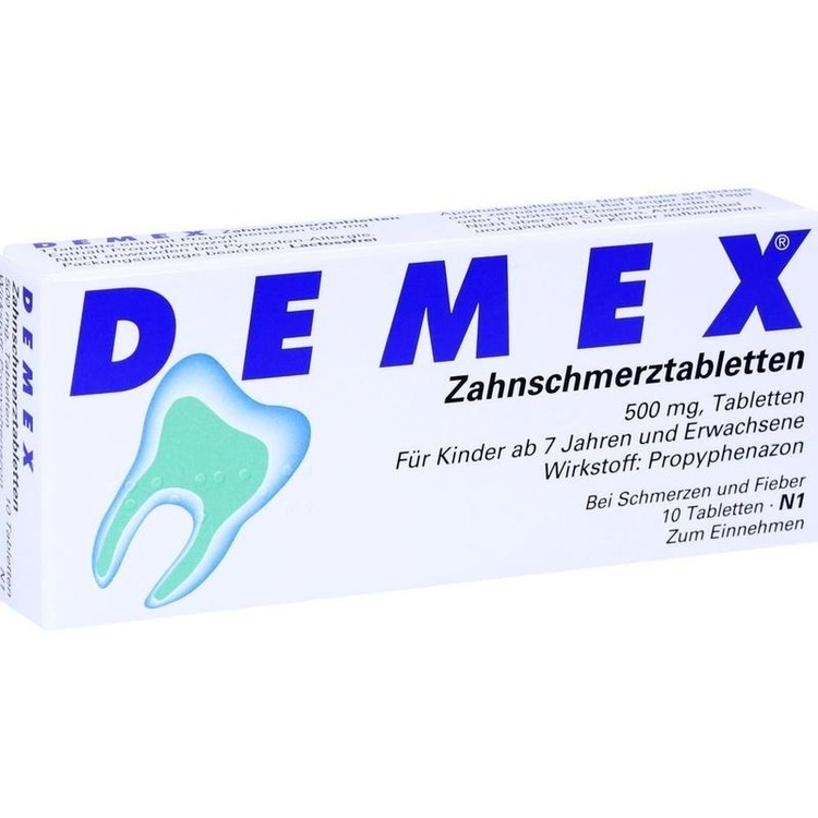 DEMEX Zahnschmerztabletten 10 St