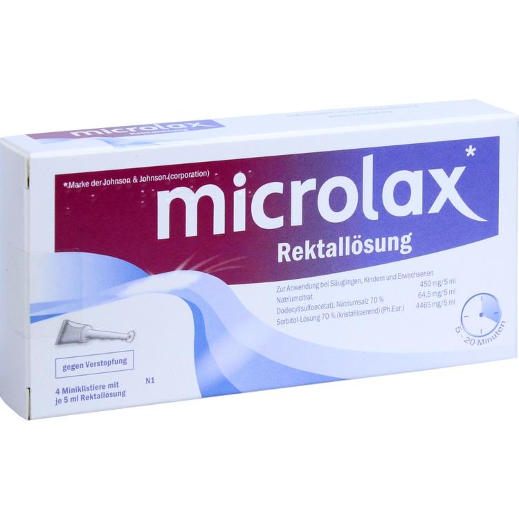 MICROLAX Rektallösung Klistiere 4 St