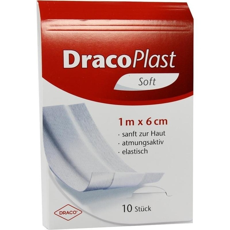 DRACOPLAST Soft Pflaster 6 cmx1 m 1 St