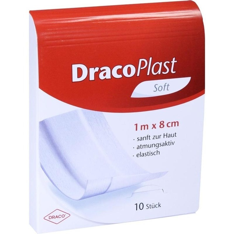 DRACOPLAST Soft Pflaster 8 cmx1 m 1 St