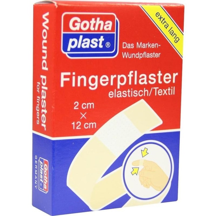 GOTHAPLAST Fingerverband 2x12 cm elastisch 5X2 St