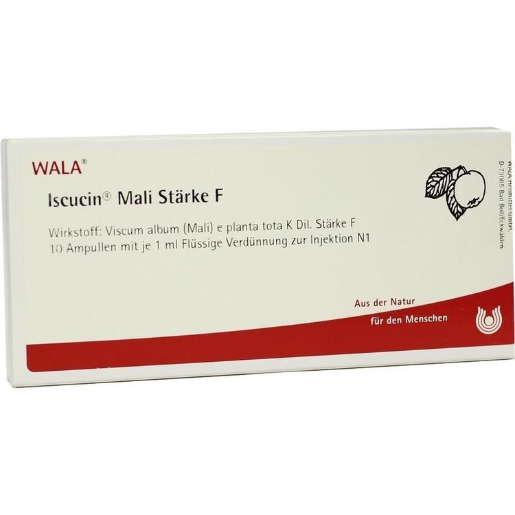 ISCUCIN mali Stärke F Ampullen 10X1 ml