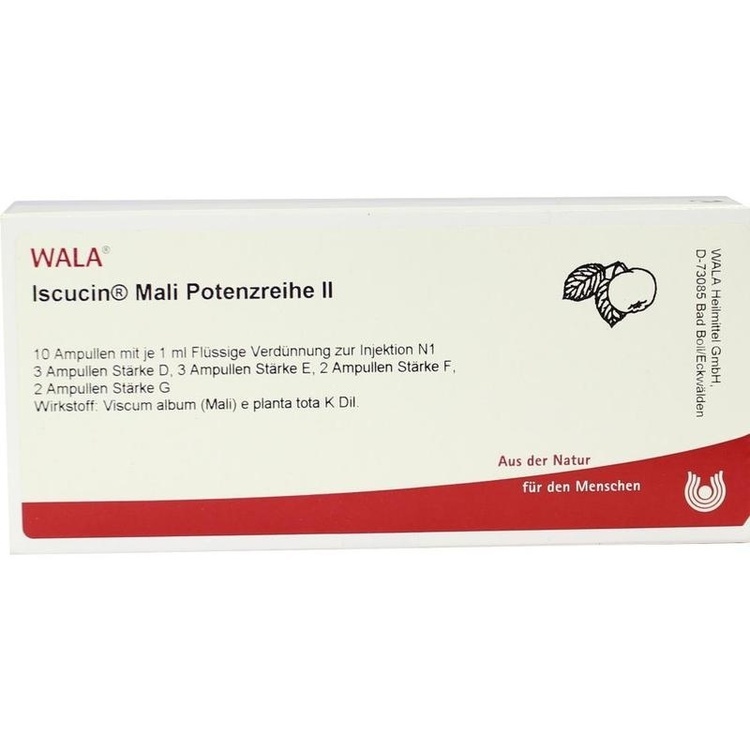 ISCUCIN mali Potenzreihe II Ampullen 10X1 ml