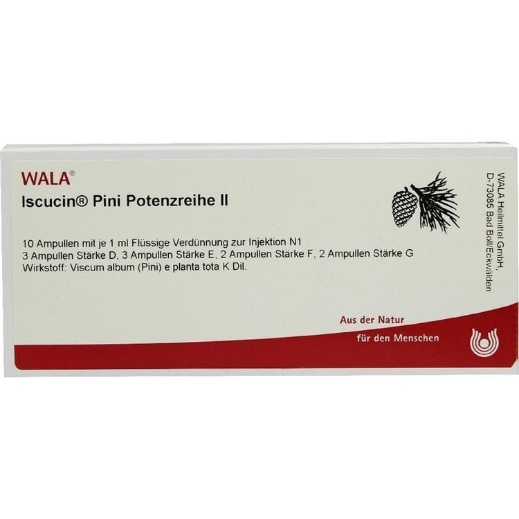 ISCUCIN pini Potenzreihe II Ampullen 10X1 ml