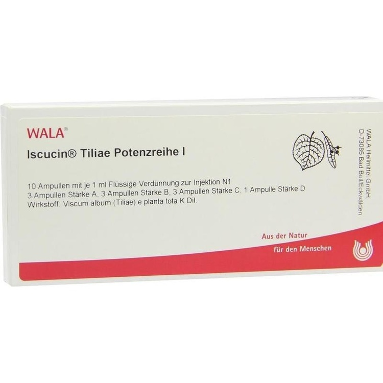 ISCUCIN tiliae Potenzreihe I Ampullen 10X1 ml