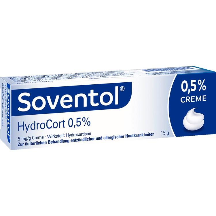 SOVENTOL Hydrocort 0,5% Creme 15 g