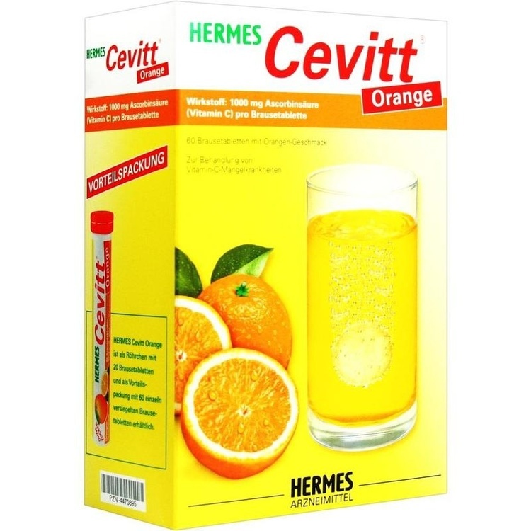 HERMES Cevitt Orange Brausetabletten 60 St