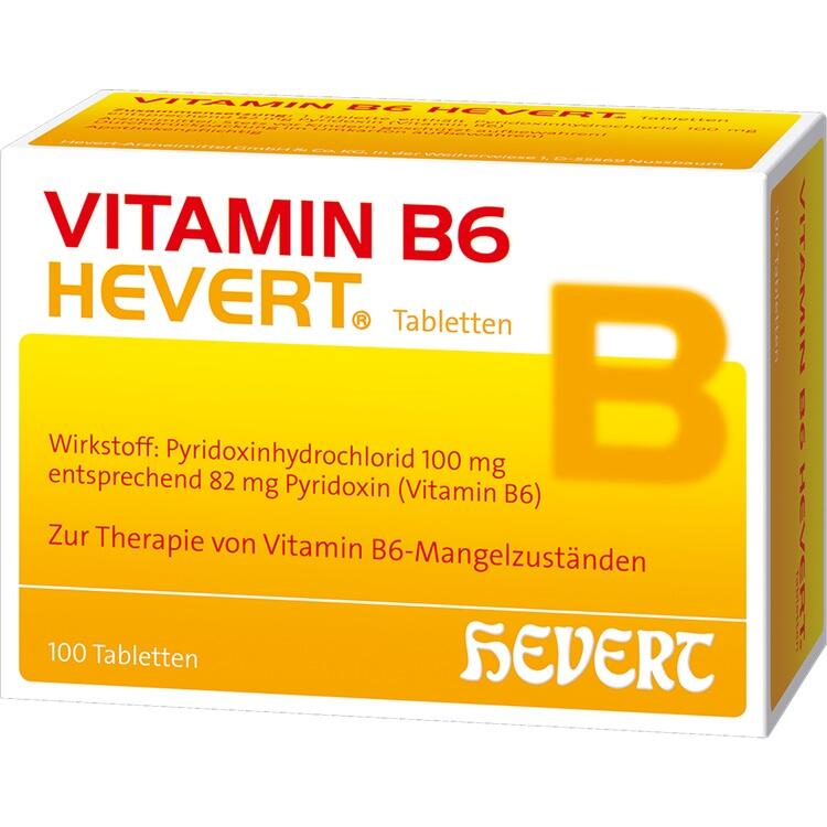 VITAMIN B6 HEVERT Tabletten 100 St