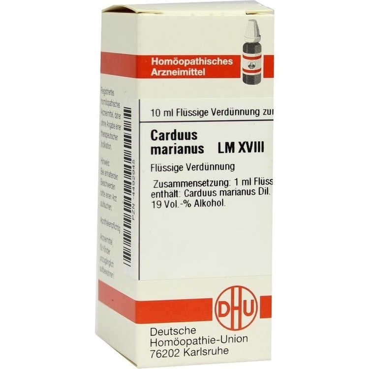 CARDUUS MARIANUS LM XVIII Dilution 10 ml