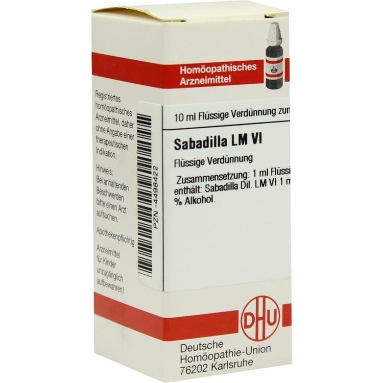 SABADILLA LM VI Dilution 10 ml
