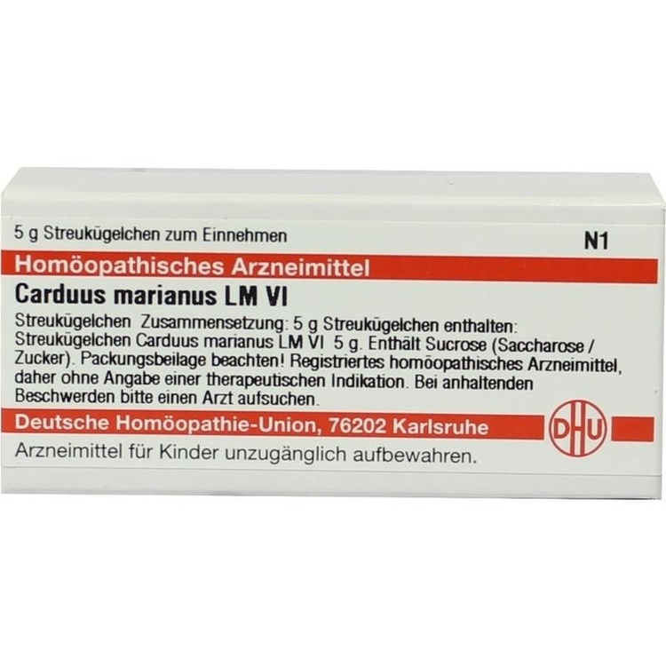 CARDUUS MARIANUS LM VI Globuli 5 g