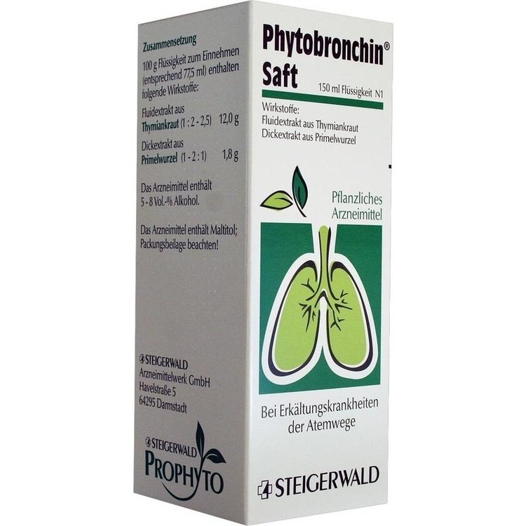 PHYTOBRONCHIN Saft 150 ml