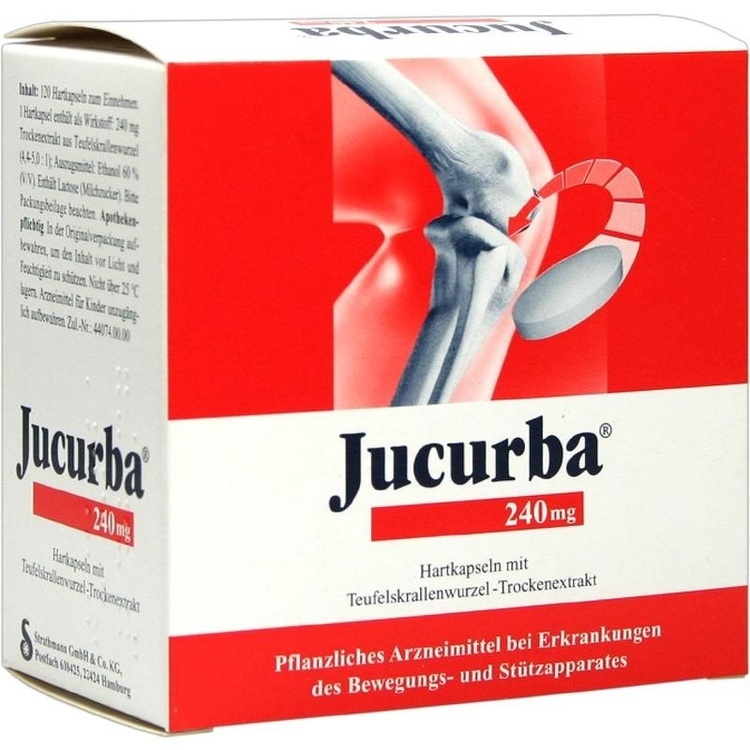 JUCURBA 240 mg Hartkapseln 120 St