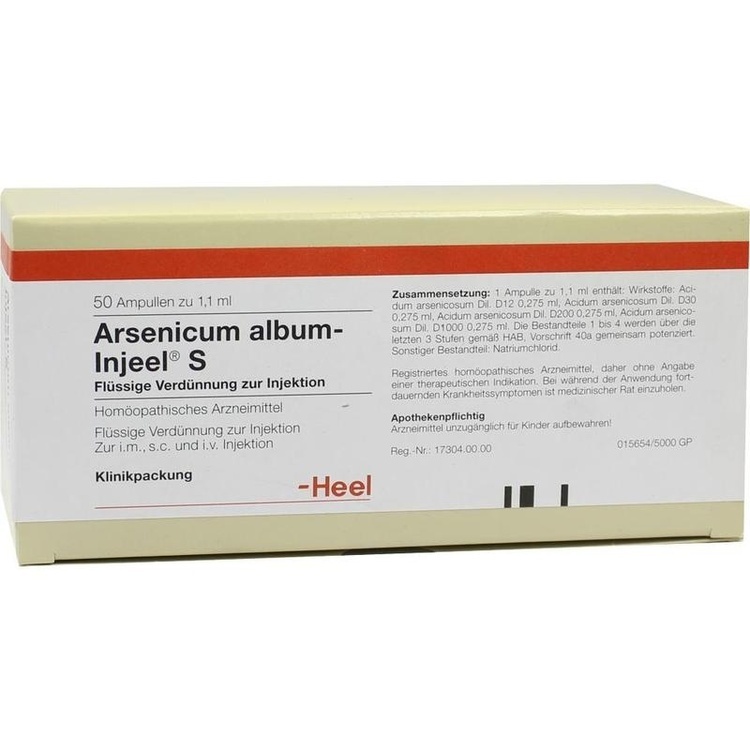 ARSENICUM ALBUM INJEEL S Ampullen 50 St