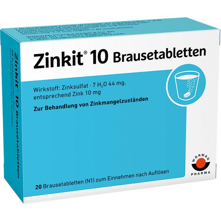 ZINKIT 10 Brausetabletten 20 St