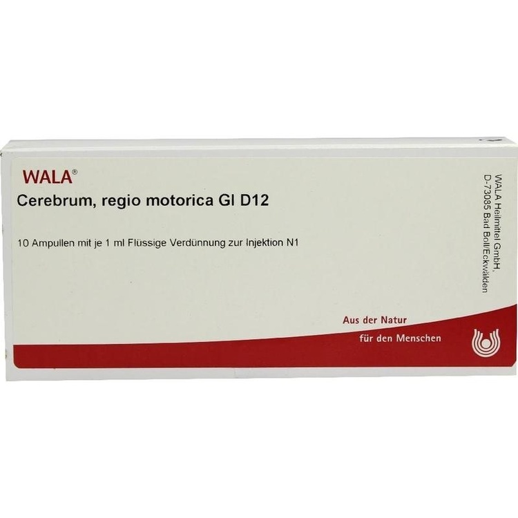 CEREBRUM REGIO motorica GL D 12 Ampullen 10X1 ml