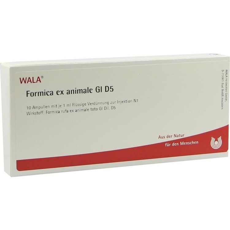 FORMICA EX animale GL D 5 Ampullen 10X1 ml