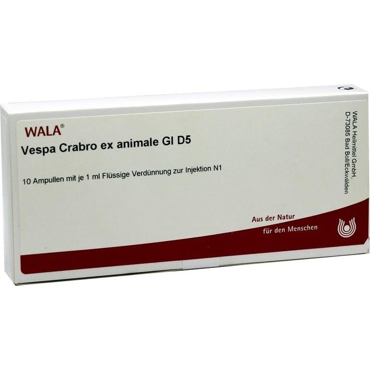 VESPA CRABRO EX animale GL D 5 Ampullen 10X1 ml