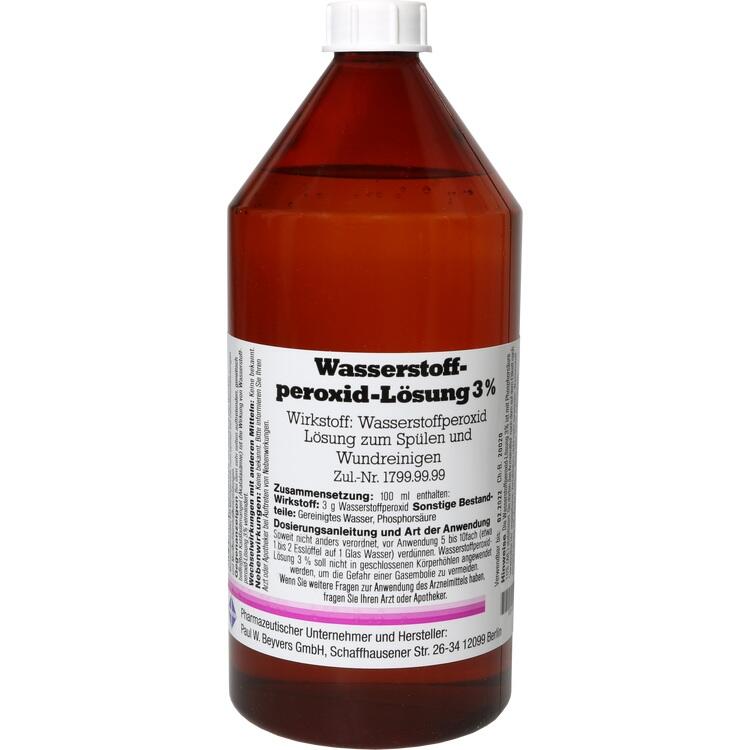 WASSERSTOFFPEROXID Lösung 3% 1000 ml