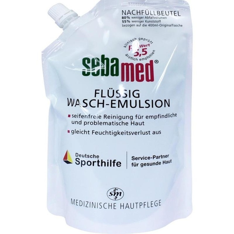 SEBAMED flüssig Waschemulsion Nachf.Pckg. 400 ml