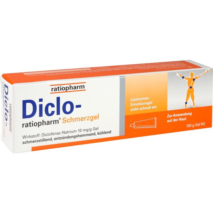 DICLO-RATIOPHARM Schmerzgel 100 g