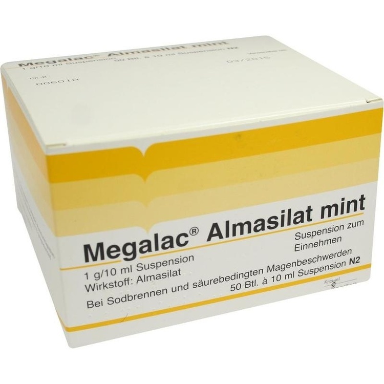 MEGALAC Almasilat mint Suspension 50X10 ml
