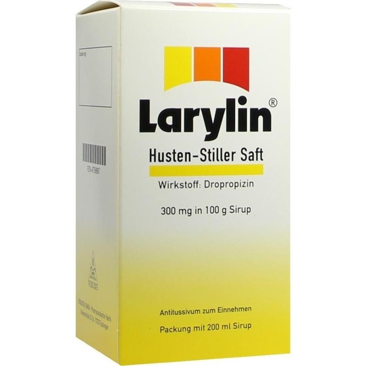 LARYLIN Husten-Stiller Saft 200 ml