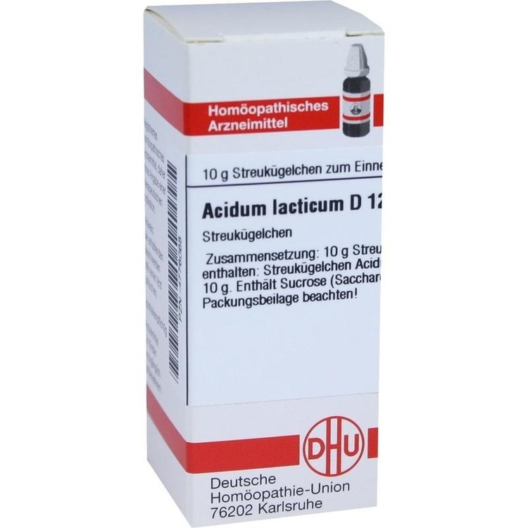 ACIDUM LACTICUM D 12 Globuli 10 g