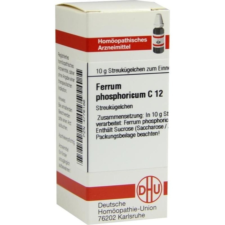 FERRUM PHOSPHORICUM C 12 Globuli 10 g