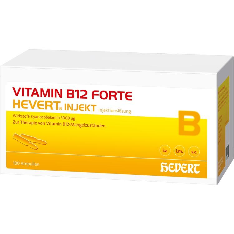 VITAMIN B12 HEVERT forte Injekt Ampullen 100X2 ml