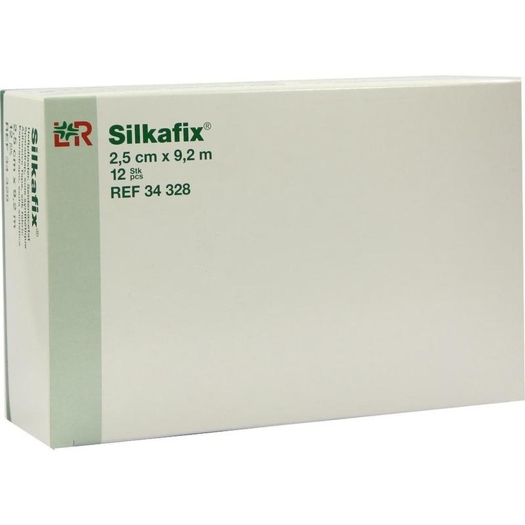 SILKAFIX Heftpfl.2,5 cmx9,2 m Pappkern 12 St